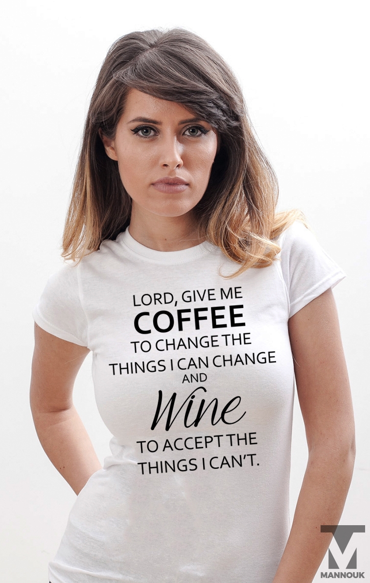 Coffee and Wine T-shirt