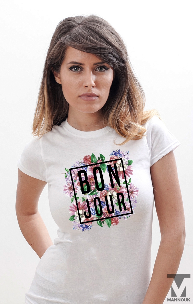 Bonjour Floral T-shirt