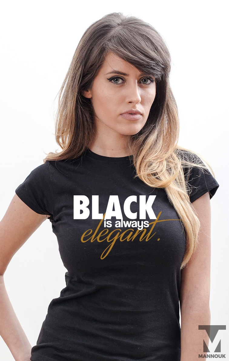 Black Elegant T-shirt