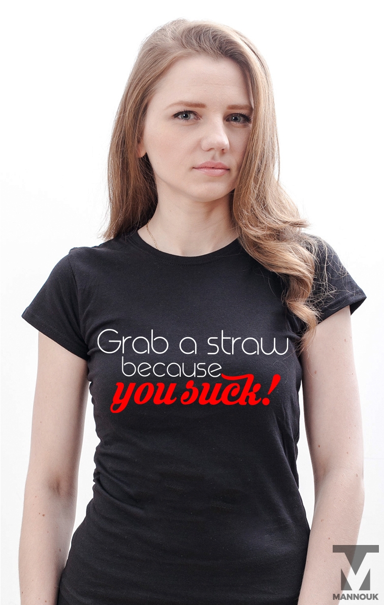 Grab A Straw T-shirt